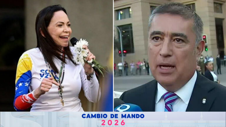 Alcalde Desbordes justificó entrega de llaves de Santiago a María Corina Machado: “Tiene méritos de sobra”