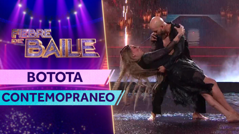 VIDEO | Botota se lució con su apasionada performance bajo la lluvia en Fiebre de Baile