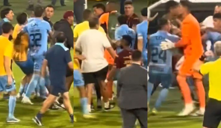 Surge nuevo video de cruce entre jugadores de Tolima y O'Higgins: Voz del estadio pedía “fútbol en paz”