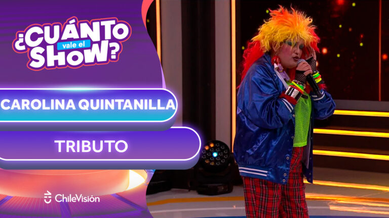 ¡Un estilo único! Imitadora de Cyndi Lauper se lució en el repechaje de ¿Cuánto Vale el Show?