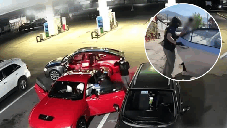 VIDEO | Cayó la banda que intentó asaltar a PDI en una bencinera: Se especializaban en autos de alta gama