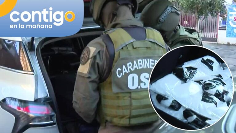 Operativo de Carabineros en Santiago termina con incautación de 50 kilos de ketamina y varios detenidos