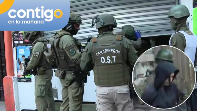 Allanan minimarket en el centro de Santiago en medio de operativo antidrogas: Se incautó ketamina