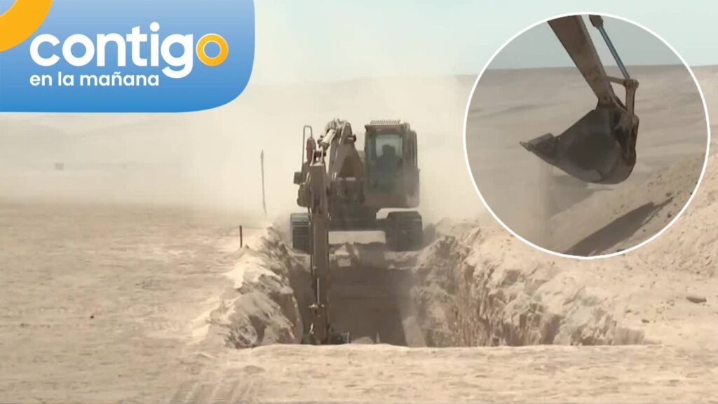 Avance del “Plan Escudo Fronterizo”: Maquinarias trabajan en extensión de zanjas con 3 metros de profundidad