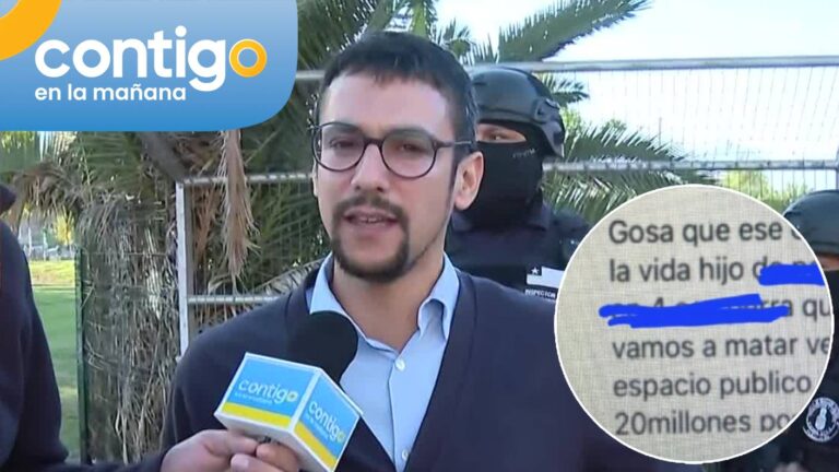 Alcalde de Peñalolén denunció recibir amenazas de muerte y que ofrecieron “20 millones por mi cabeza”