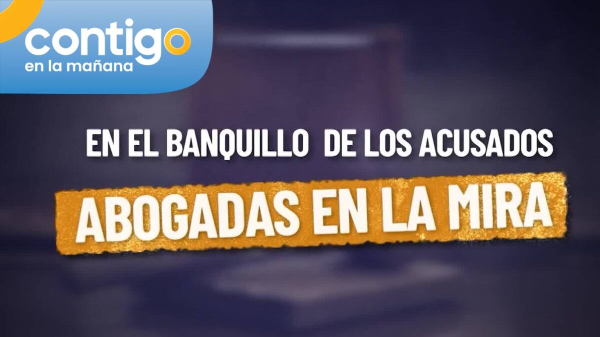En el banquillo de los acusados: “Las abogadas del delito” en la mira ...