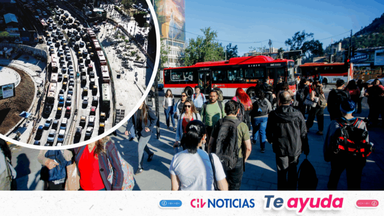 Súper lunes en Santiago: así funcionarán buses, Metro y autopistas de la RM