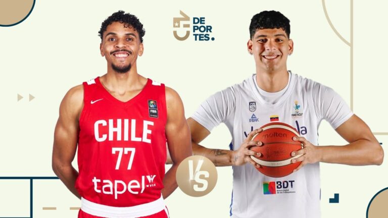 Chile vs Venezuela: Dónde ver EN VIVO y ONLINE partido Clasificatorias Mundial de Básquetbol