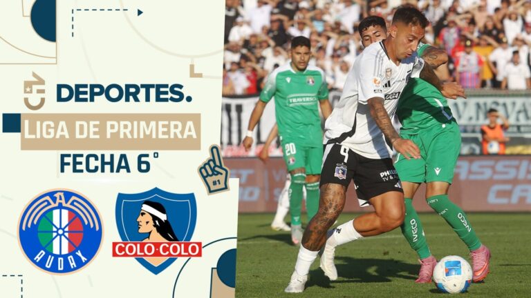 Audax Italiano vs Colo Colo: Dónde ver EN VIVO y ONLINE partido por Liga de Primera