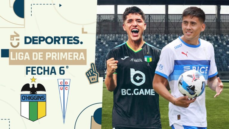 O'Higgins vs U. Católica: Cómo ver EN VIVO y ONLINE partido por Liga de Primera