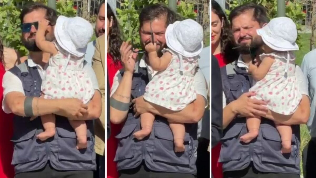 VIDEO | Pdte. Boric protagonizó hilarante momento con su hija en ...