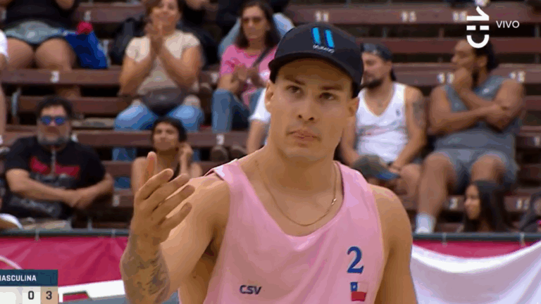 No todo es potencia: El gran punto de Aravena y Zavala en final del Sudamericano de Voley Playa