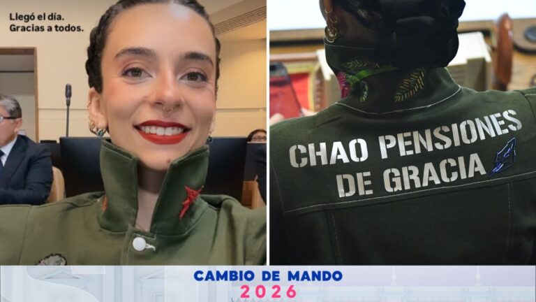 ¿Quién es Javiera Rodríguez? La diputada que juró ante la Cámara con una controversial chaqueta