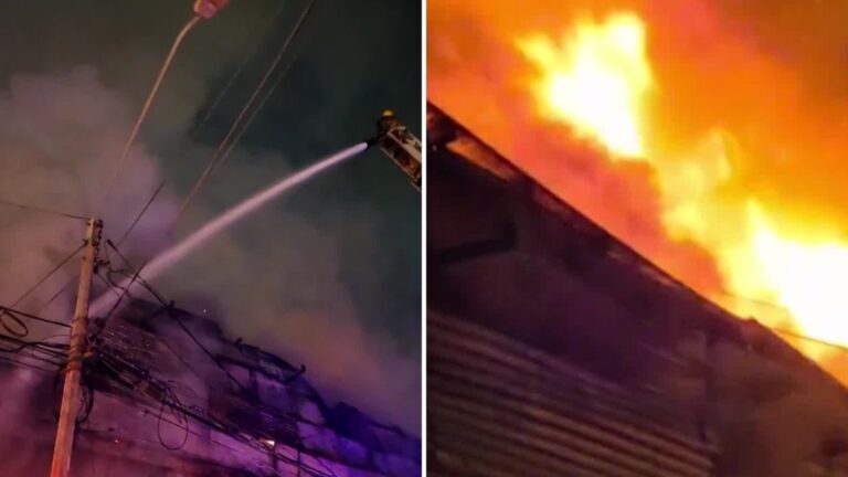 Incendio afecta a la Zona Franca en Iquique: Hay 5 galpones consumidos
