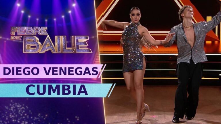 ¡Pura sazón! Diego Venegas conquistó al público de Fiebre de Baile con su apasionada cumbia