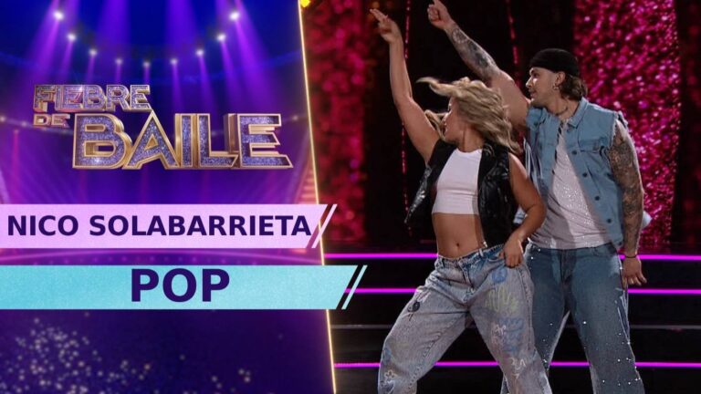 “Into the groove”: Nico Solabarrieta deslumbró al público de Fiebre de Baile con lo mejor del pop