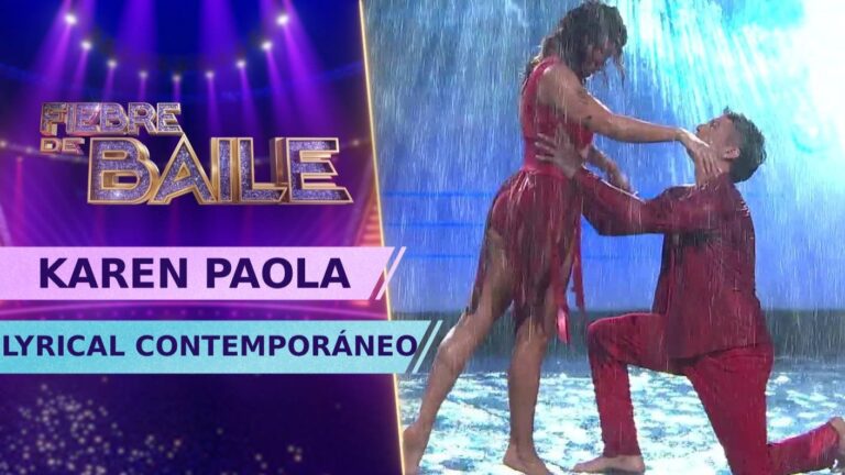 ¡Con la intensidad del desamor! Karen Paola impactó al público con su emocionante coreografía