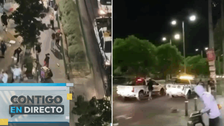 Operativo en Estación Central dejó 5 funcionarios heridos: Ambulantes se resistieron a la fiscalización