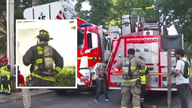 Incendio consume subterráneo de edificio en Las Condes: Más de 100 vecinos evacuados
