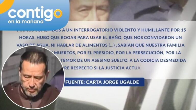 Jorge Ugalde rompió el silencio por triple crimen en La Reina: Acusó “interrogatorio violento y humillante”