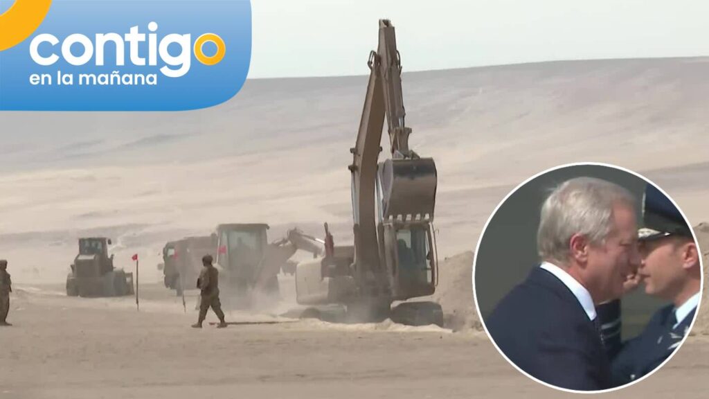 Pdte. Kast llegó a Arica por plan “Escudo Fronterizo”: Así serían las zanjas y muros en la zona norte