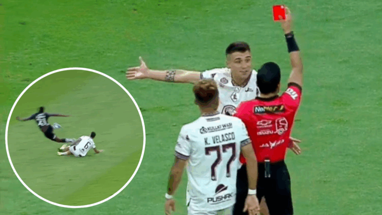 “Literalmente lo rompió”: Con fractura expuesta terminó jugador tras patada en Liga de Ecuador