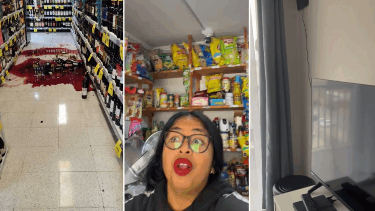 “Muy fuerte, muy fuerte”: Registros captan momento en que temblor sacudió zona norte