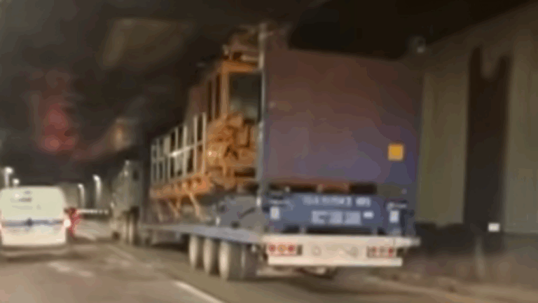 Accidente en Ruta 68: Camión quedó atrapado en túnel Lo Prado y provoca alta congestión vehicular