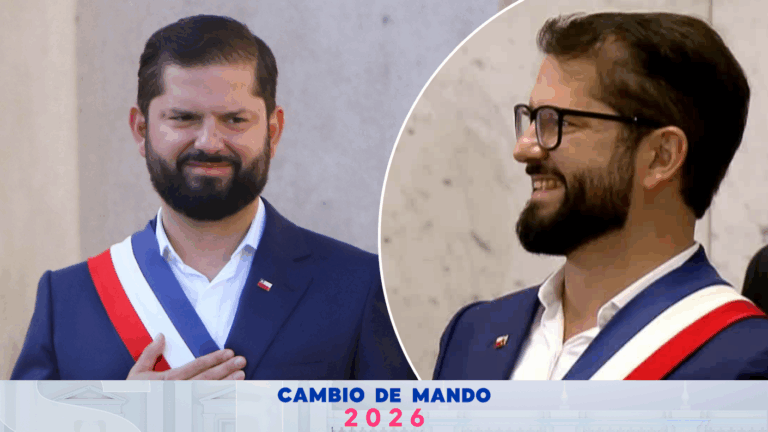 VIDEO | “Tío Gabriel”: El tierno momento que protagonizó sobrino de Boric en ceremonia del cambio de mando