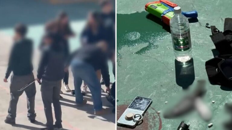 Una bomba simulada, armas y líquido acelerante: Lo que había en la mochila del alumno que asesinó a inspectora en Calama