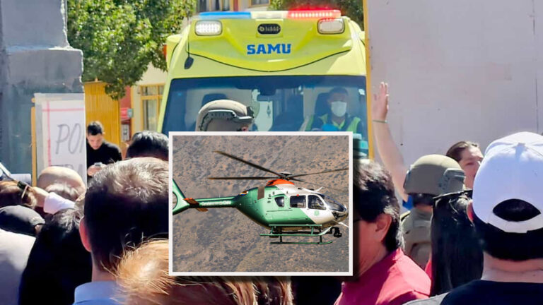 Uno de los alumnos heridos en colegio de Calama permanece en estado crítico y es trasladado a Antofagasta