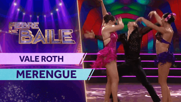 ¡Un merengue muy intenso! Vale Roth dejó la grande con su jugado baile junto a Alejandra Araya