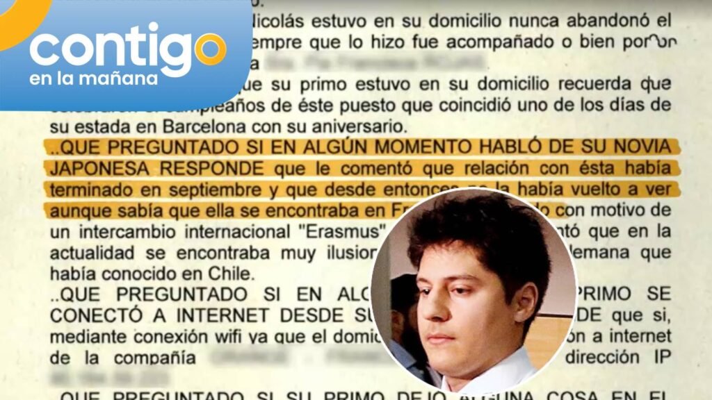 Exclusivo | Testimonio del primo de Nicolás Zepeda que fue clave en la condena: “Tenía que ser discreto”