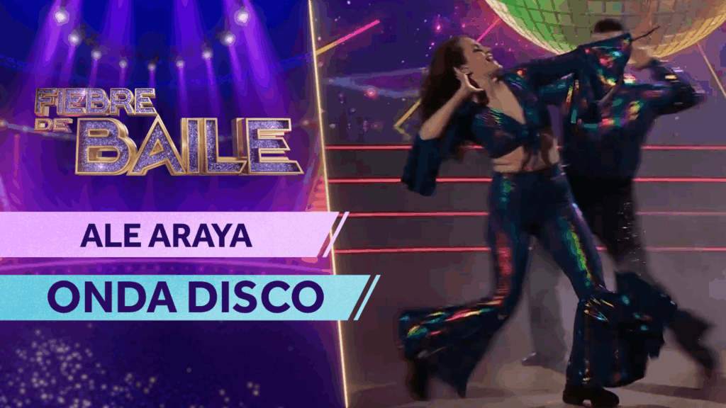 ¡Volvieron los 70' a la pista! Ale Araya sacó sus pasos prohibidos en intensa onda disco