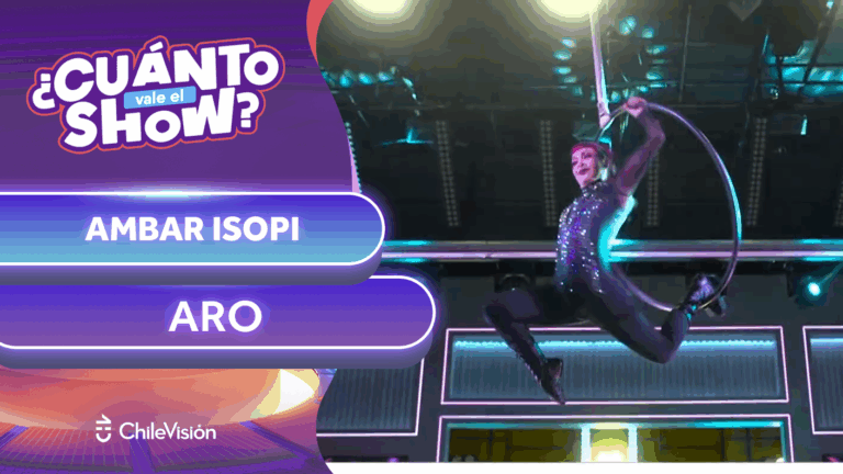 Magnetismo y fuerza en una performance: Artista circense se la jugó en la final semanal con sus acrobacias