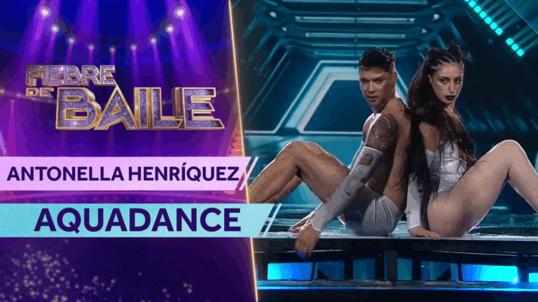 “Abracadabra”: Antonella Henríquez debutó en el aquadance con una poderosa coreografía