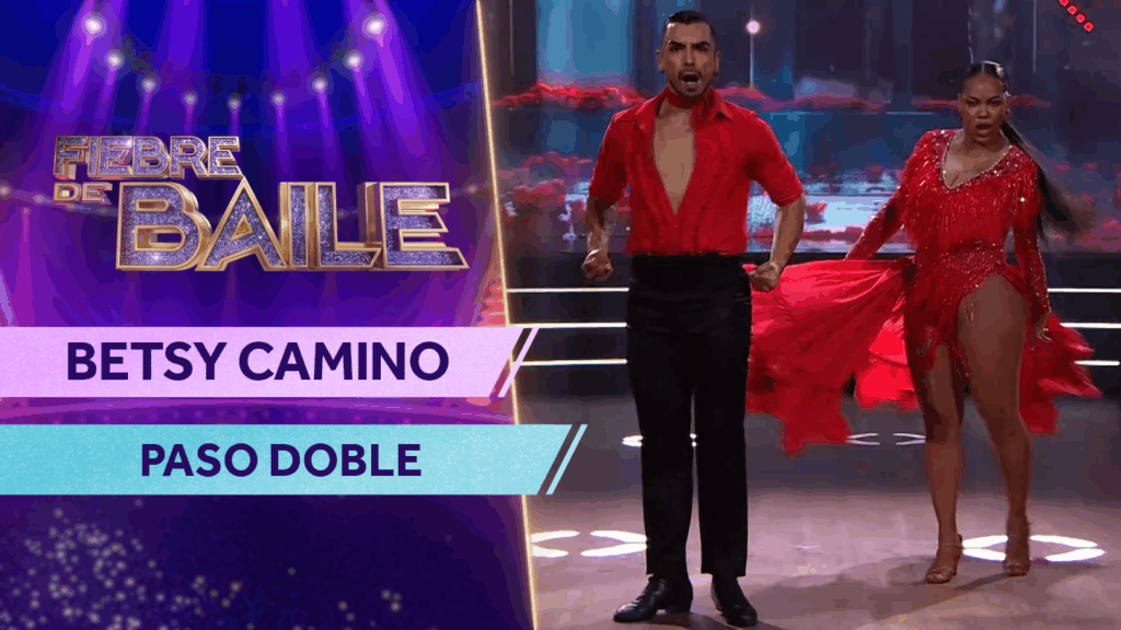 ¡Pura pasión y fuego! Betsy Camino mostró su lado más fiero con una enérgica rumba flamenca