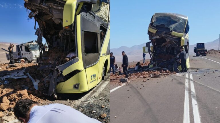 Habrían fallecidos y al menos 22 heridos: Grave accidente en carretera de Tocopilla