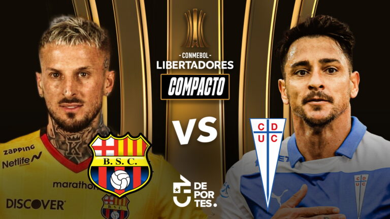 Barcelona vs U. Católica | Goles, resumen y compacto del partido por Copa Libertadores