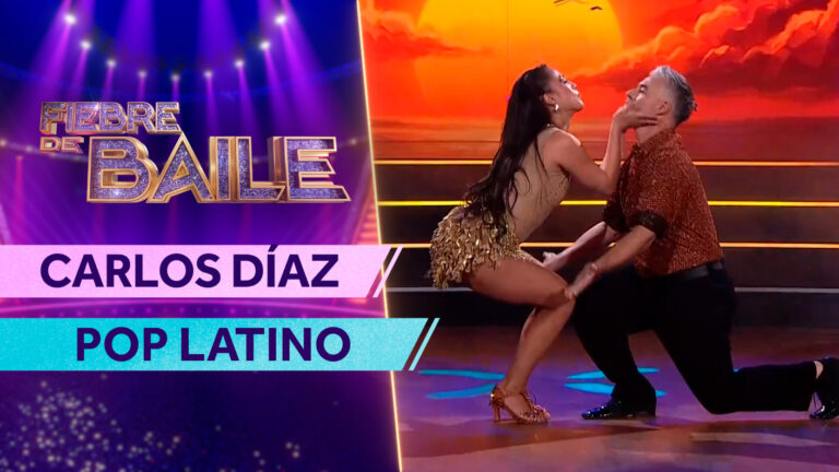 ¡Cuando calienta el sol! Carlos Díaz se la jugó con una playera coreografía en Fiebre de Baile