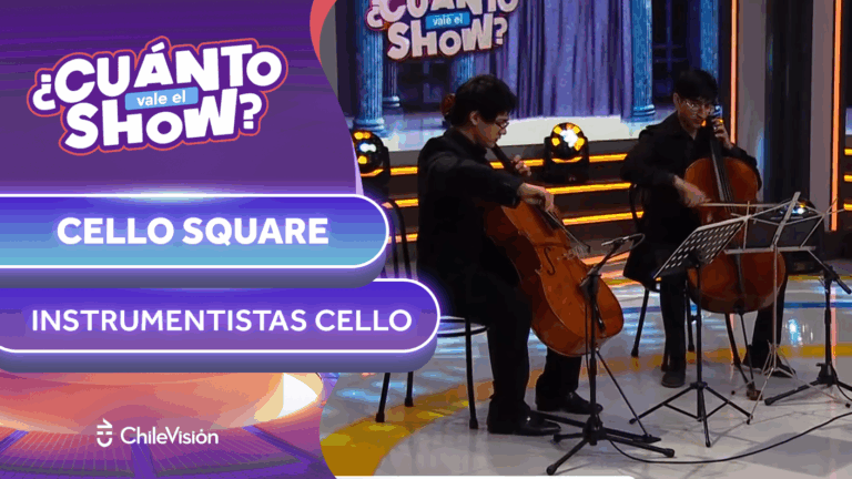 Un talentoso dúo de instrumentistas:  Revive acá su aplaudida performance en ¿Cuánto vale el show?