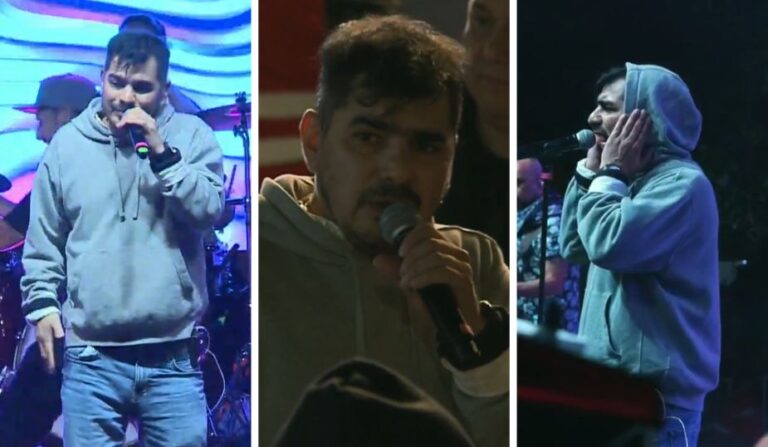 “¡Perdóname, Rancagua!”: Critican a vocalista de Villa Cariño por extraño comportamiento en festival