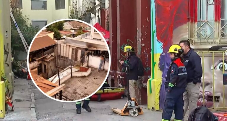 Hallan cuerpo entre los escombros de cité destruido tras incendio en Santiago