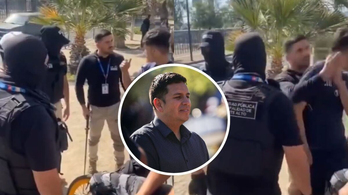 Guardia municipal lanza gas irritante a joven y lo insulta en Puente Alto: Alcalde anuncia sumario