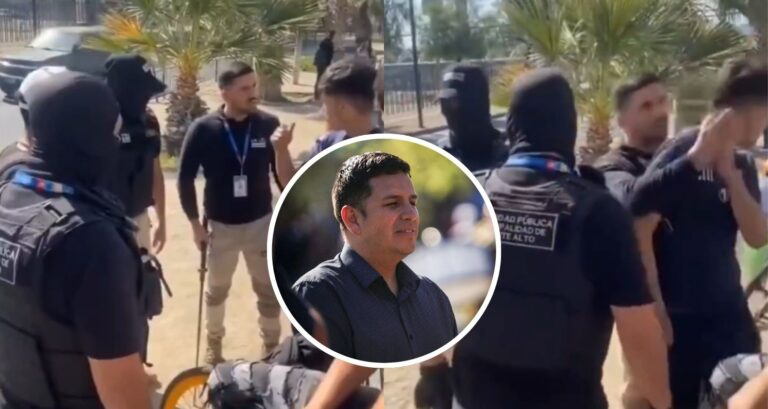 Guardia municipal insultó y lanzó gas irritante a joven en Puente Alto: Alcalde Toledo anunció sumario