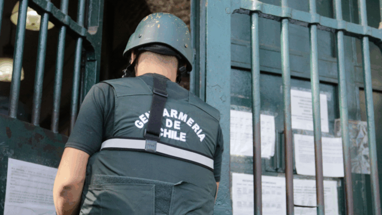 Investigan muerte de gendarme en zona anexa al Centro de Justicia