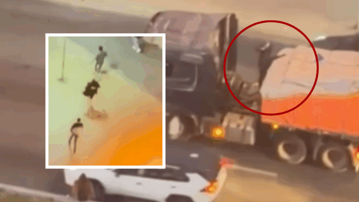 “Estamos todos inseguros”: Carabineros frustra robo a camión y transeúntes piden seguridad