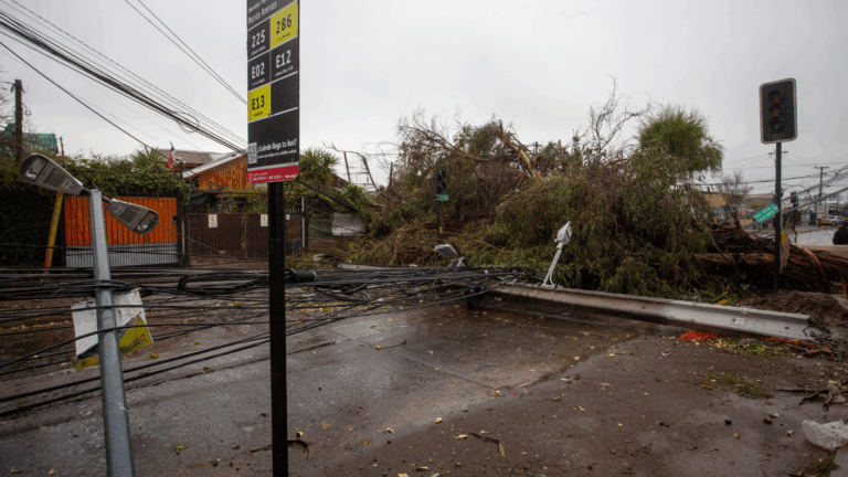 Vientos de hasta 80 km/h: Emiten aviso para seis regiones del país