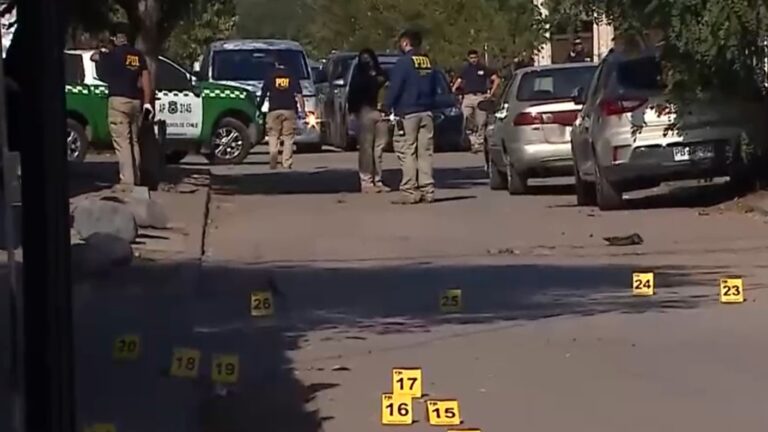 Se registraron más de 60 disparos: Motorista muere acribillado en Lo Espejo