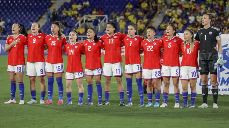 Tabla de posiciones: Así quedó Chile en la Liga de Naciones Femenina tras caer ante Colombia